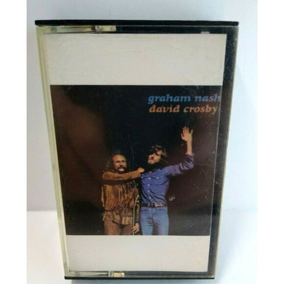 Graham Nash David Crosby Cassette Tape Album 1972 Vintage ALM 57220 Club Edition - Picture 1 of 5